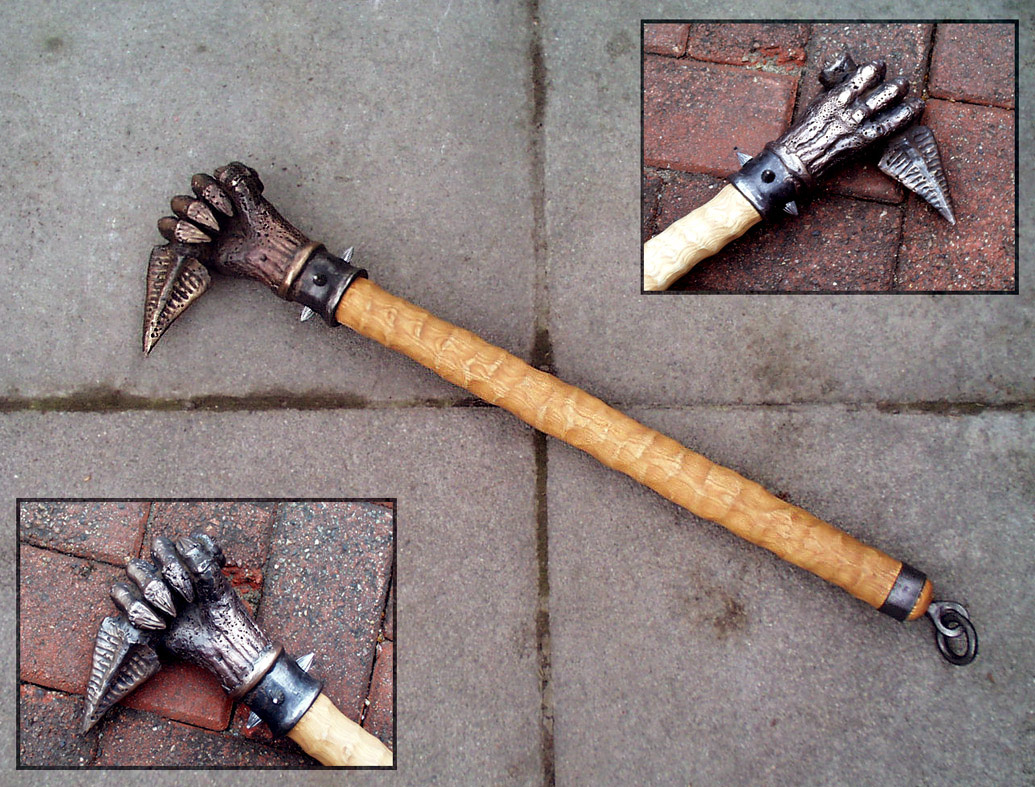 Bronze mace