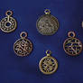 Round amulets