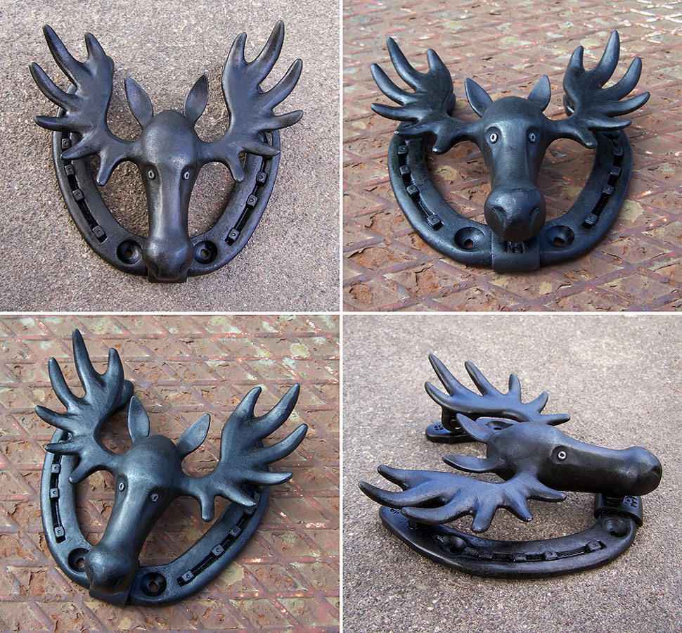 Moosehead door knocker