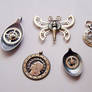 Clockpunk pendants 5