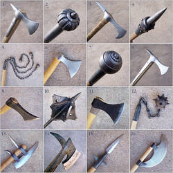 Weapon closeups
