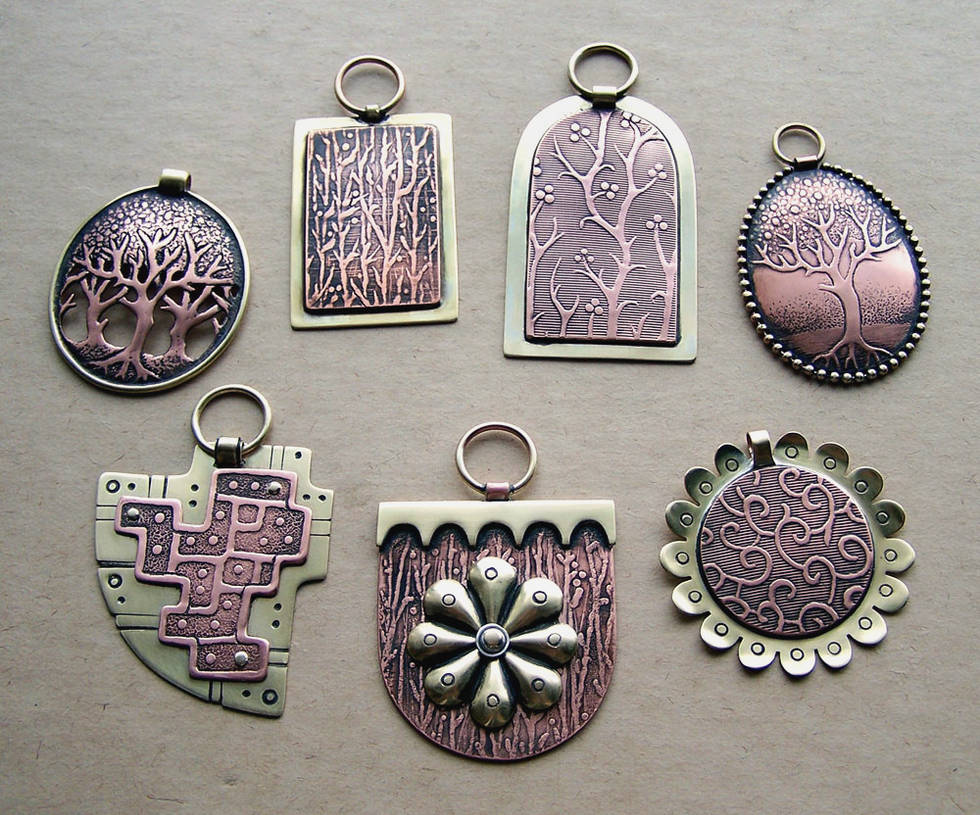 Mixed metal jewelry 3 by Astalo