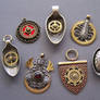 Clockpunk pendants 11