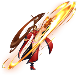 Guilty Gear Fanart: Fire Woman