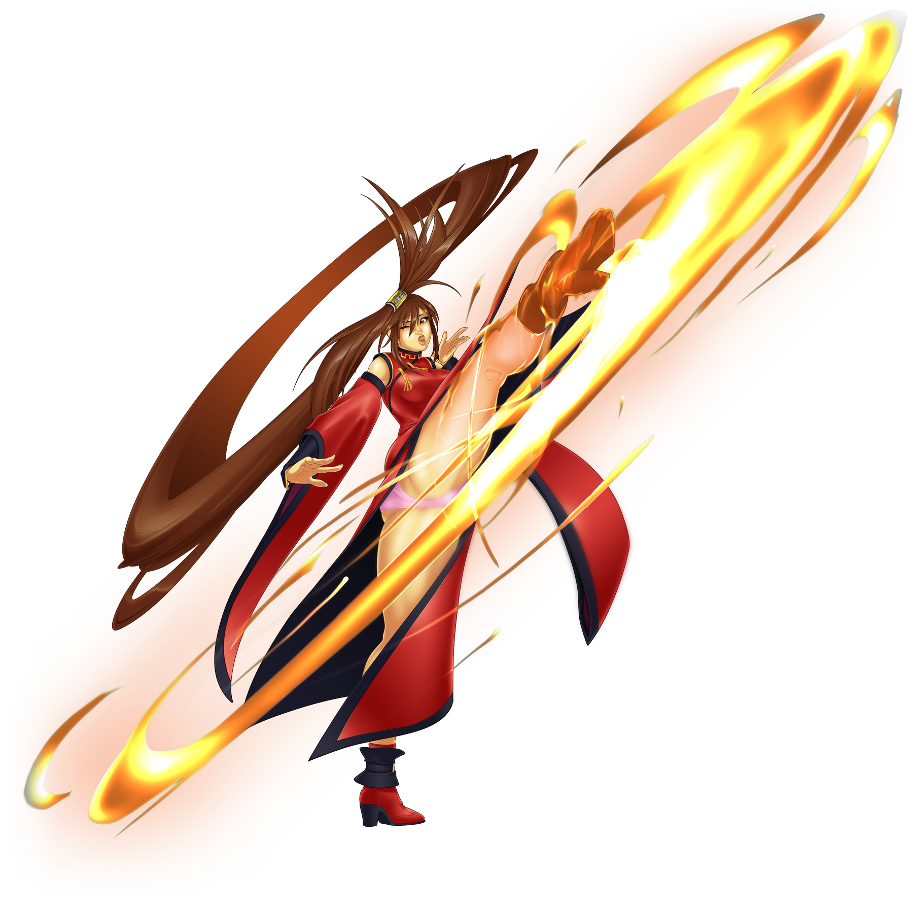 Guilty Gear Fanart: Fire Woman