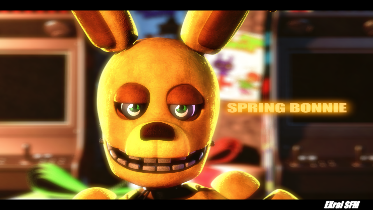 Spring Bonnie Reference (FNaF/SFM) *SPRING BONNIE* by EXral on DeviantArt