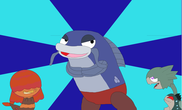 Looped Reverse Mermaid Reverse Mermaid(Gif) by SeaDragonGamer1928 on DeviantArt