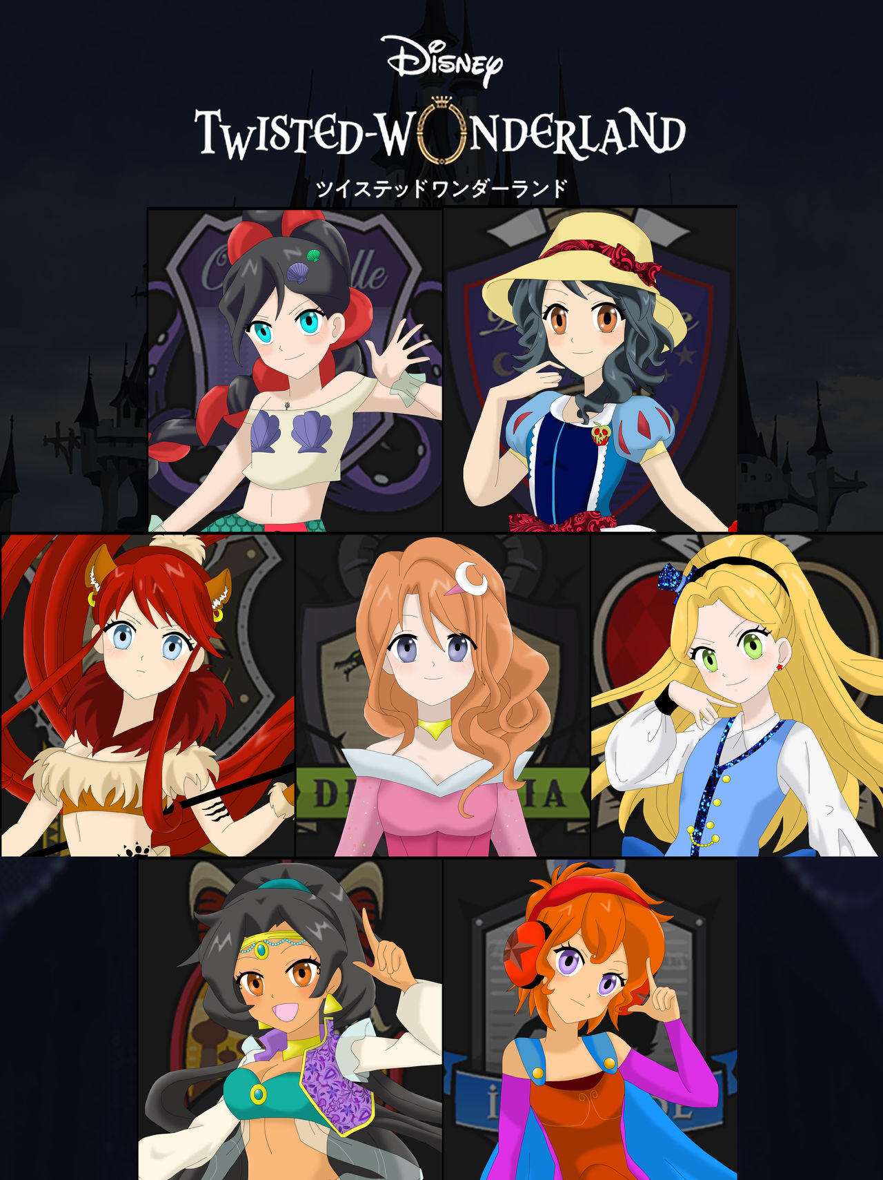 Twisted Wonderland Oc Cover by AmyroseHaruka on DeviantArt