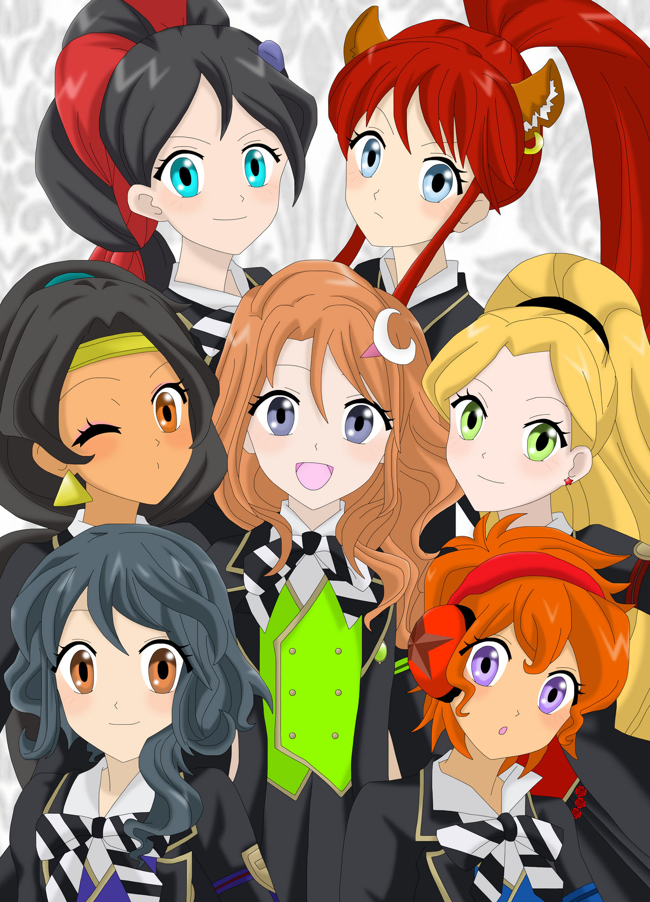 Twisted Wonderland School Uniform Portrait by AmyroseHaruka on DeviantArt