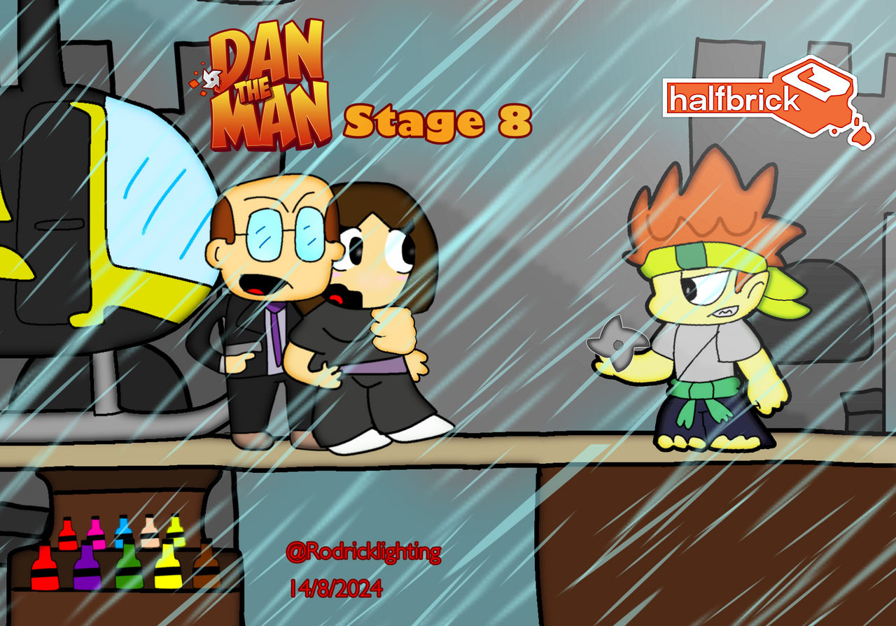 Dan8 Dan the man stage 8 fan-arts by RodrickLighting on DeviantArt