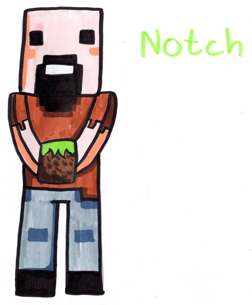 Notch by YouCanDrawIt on DeviantArt