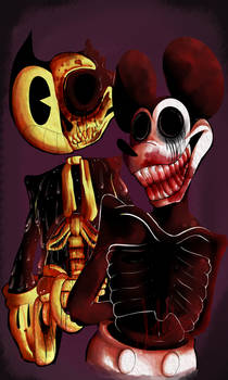 bendy and Suicide Mouse .:Remake:.