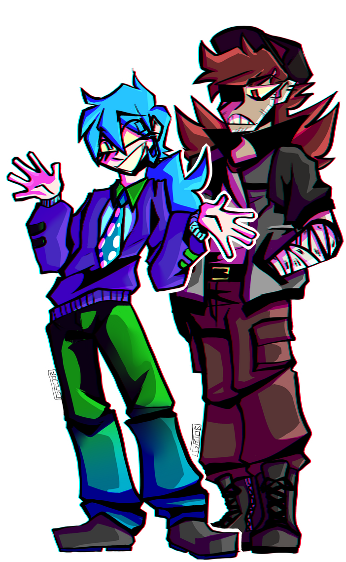 Commission for Aceto-doppio .:full body shadow:. by Gaetorcreation on