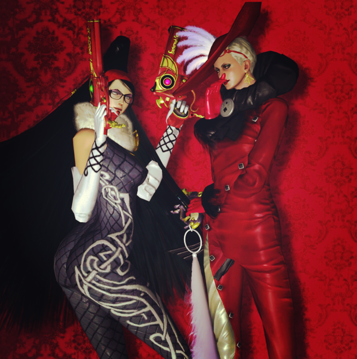 Bayonetta and Jeanne