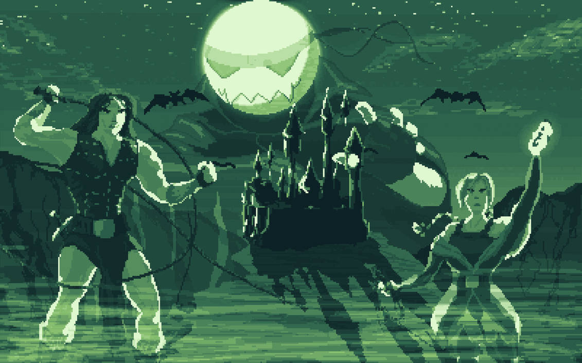 Castlevania GameBoy Edition Banner (GB Version)