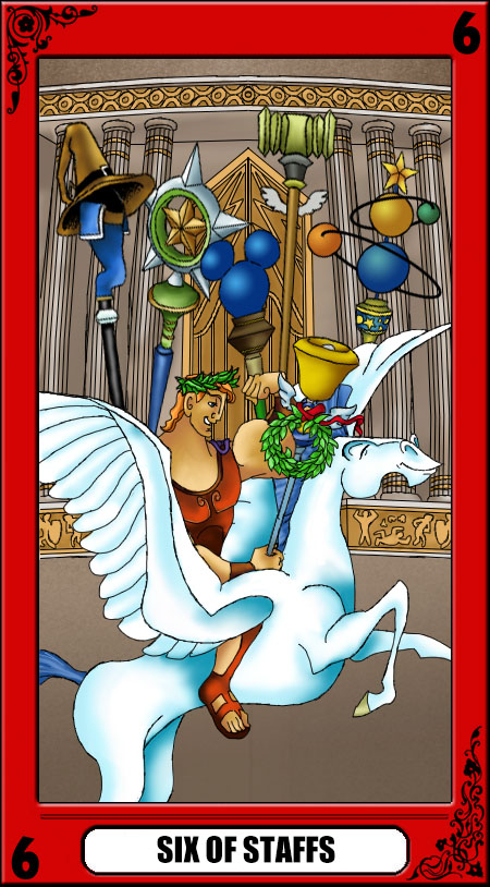 KH Tarot: Six of Staffs