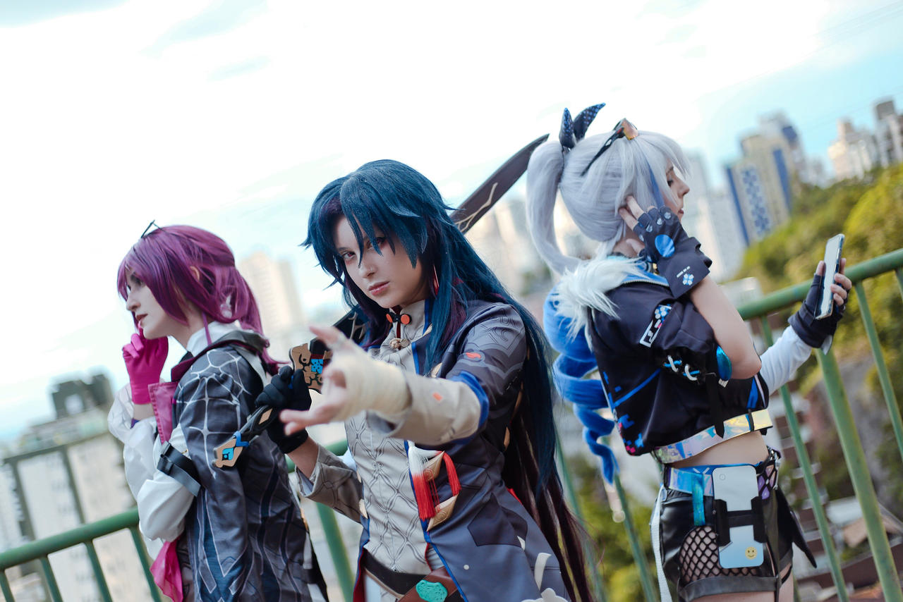 Stellaron Hunters Cosplay Group by rizzyun on DeviantArt