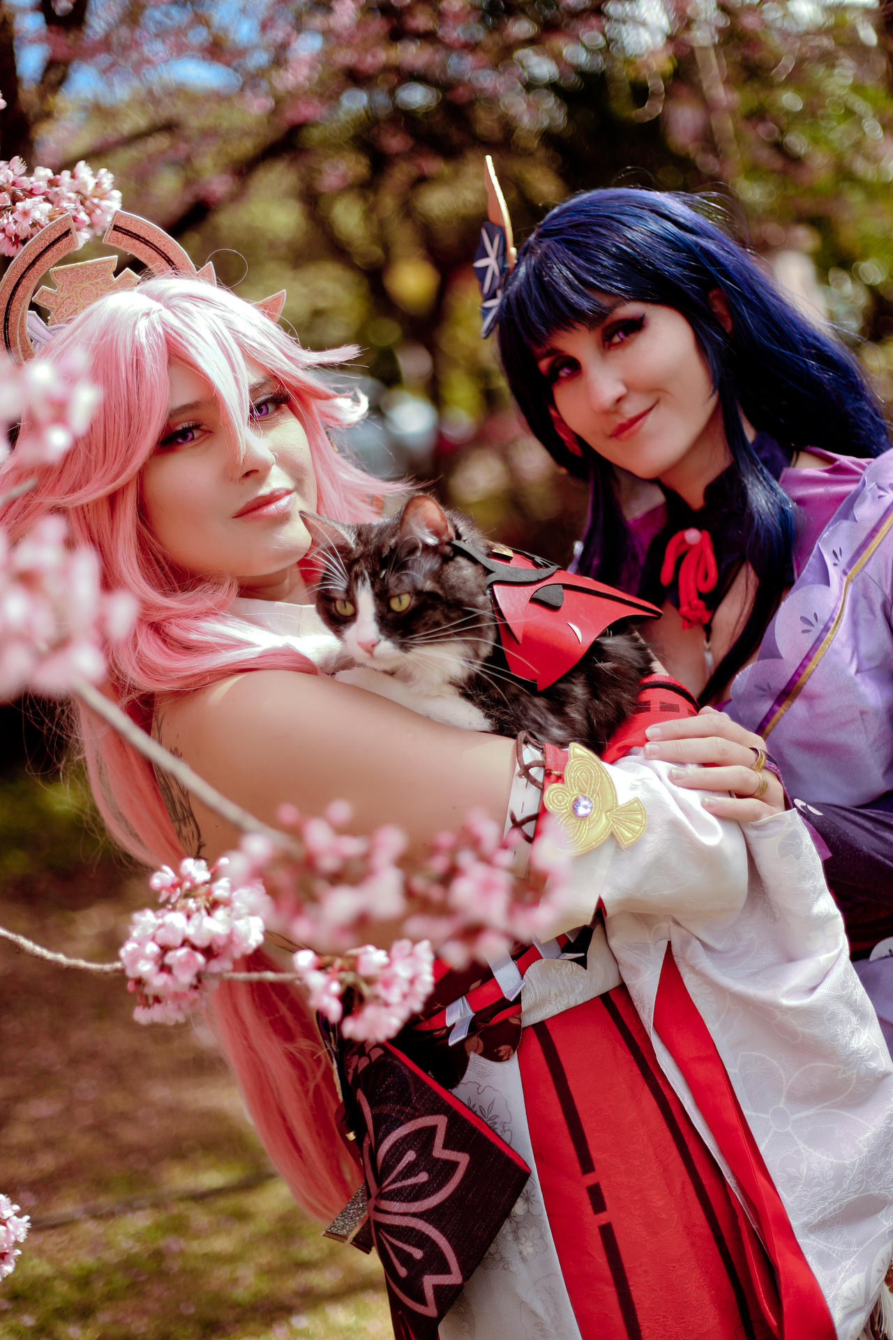 Coplay Ei Yae Miko x Ei - EiMiko - Genshin Impact Cosplay by rizzyun on DeviantArt