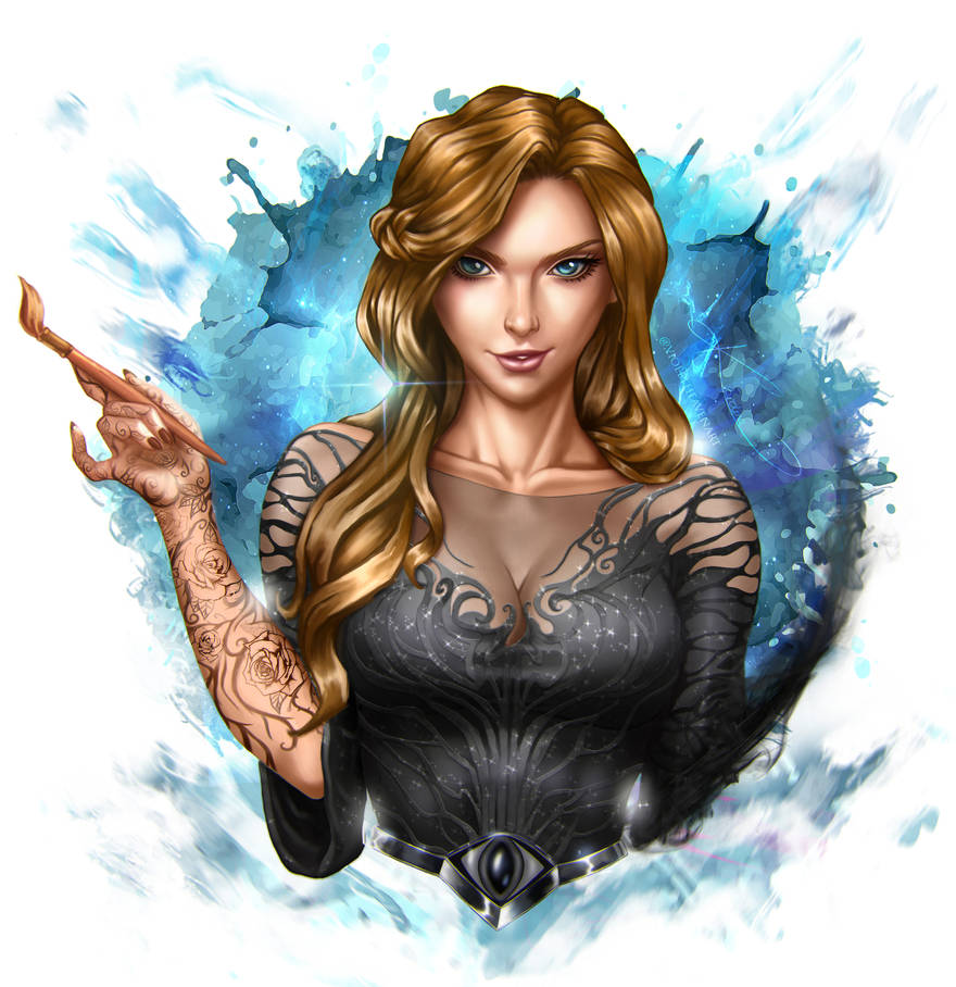 Feyre Archeron by VioletHeavenArt on DeviantArt.