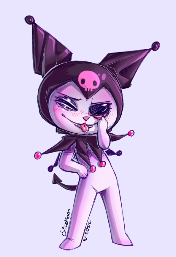 Kuromi Fanart III By OniceMoon On DeviantArt kuromi-fanart-iii-by-onicemoon-on-deviantart