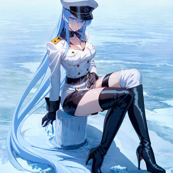 Esdeath - Akame ga Kill (Ai Generated)