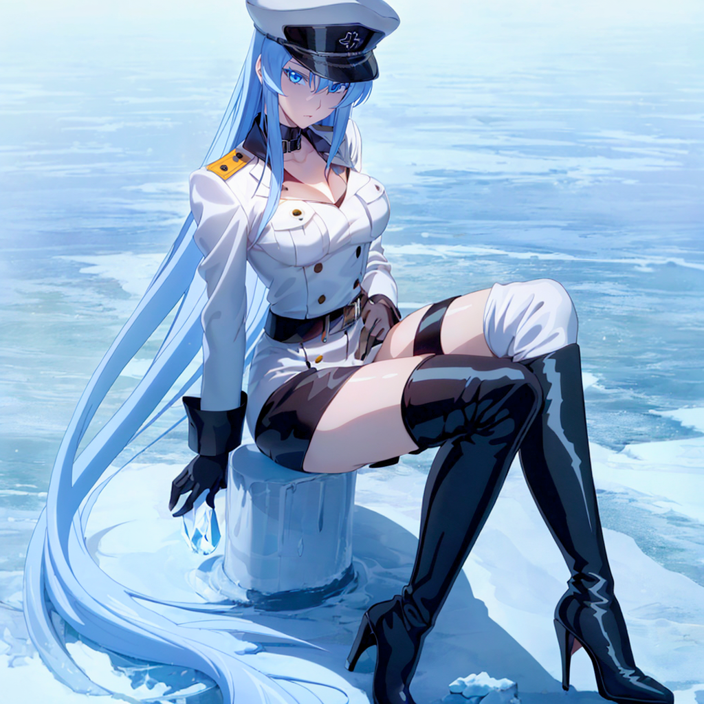 Esdeath from akame ga kill~ : r/AiAnimeArt