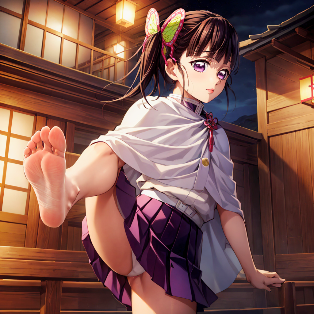 Kanao feet Demon Slayer / Kimetsu no Yaiba (Ai) by BeastCR on DeviantArt