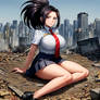 Momo Yaoyorozu Giantess 3 - My Hero Academia (Ai)