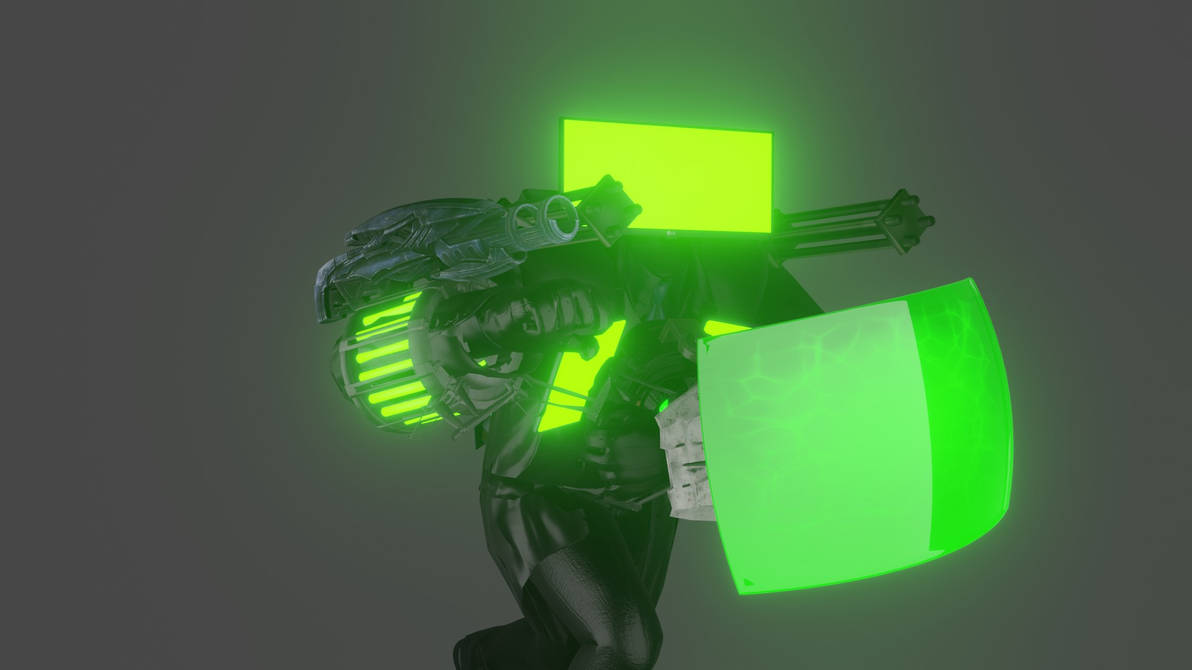 Computer. Man Model Titan computerman - Download Free 3D model by photon (that one larry ...