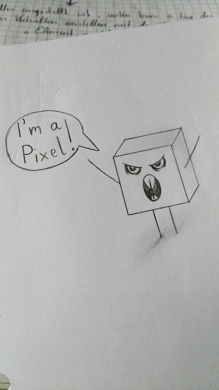 Pixel Computer Angry Angry Pixel by Zerolution on DeviantArt