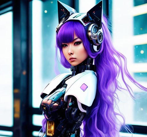 Android Cat Girl by Kurojidai on DeviantArt