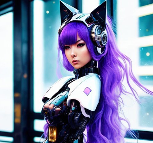 Android Cat Comp Android Cat Girl by Kurojidai on DeviantArt
