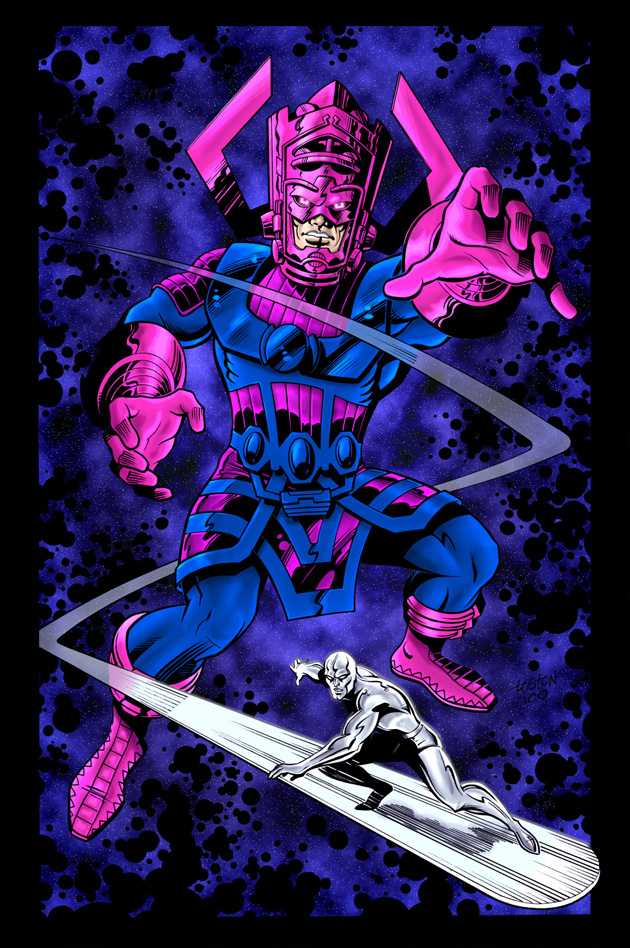 Galactus and SSurfer - Loston