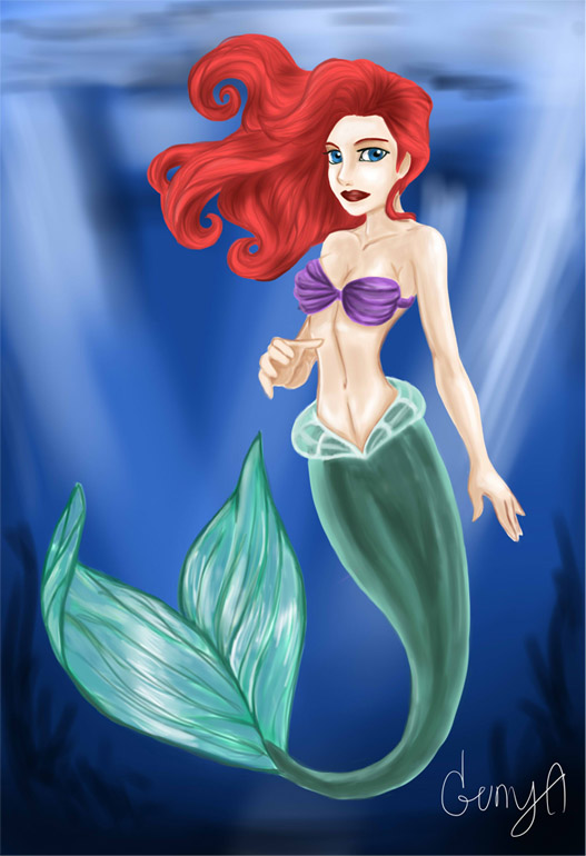 Mermaid Ariel..