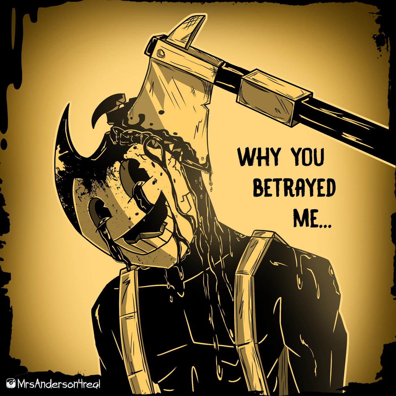 Sammy / Bendy And The Ink Machine by MuffuBunBun on DeviantArt