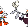 MS Paint Papyrus and Peacock
