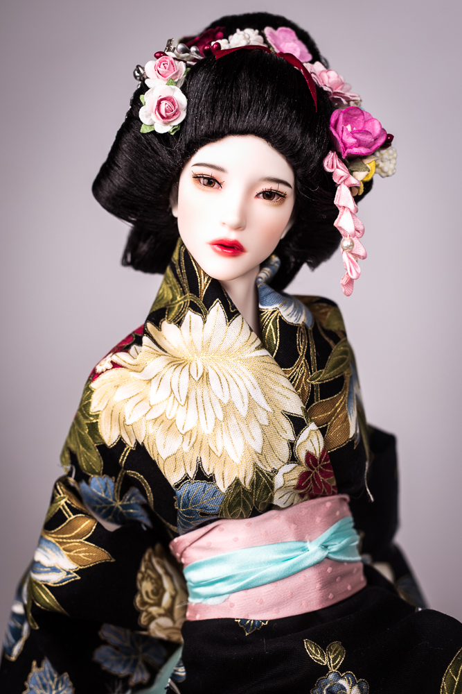 Geisha hairdo in FID size by amadiz on DeviantArt