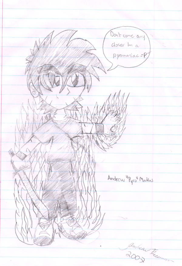 Andrew 'pyro' Markus by bluedash4 on DeviantArt