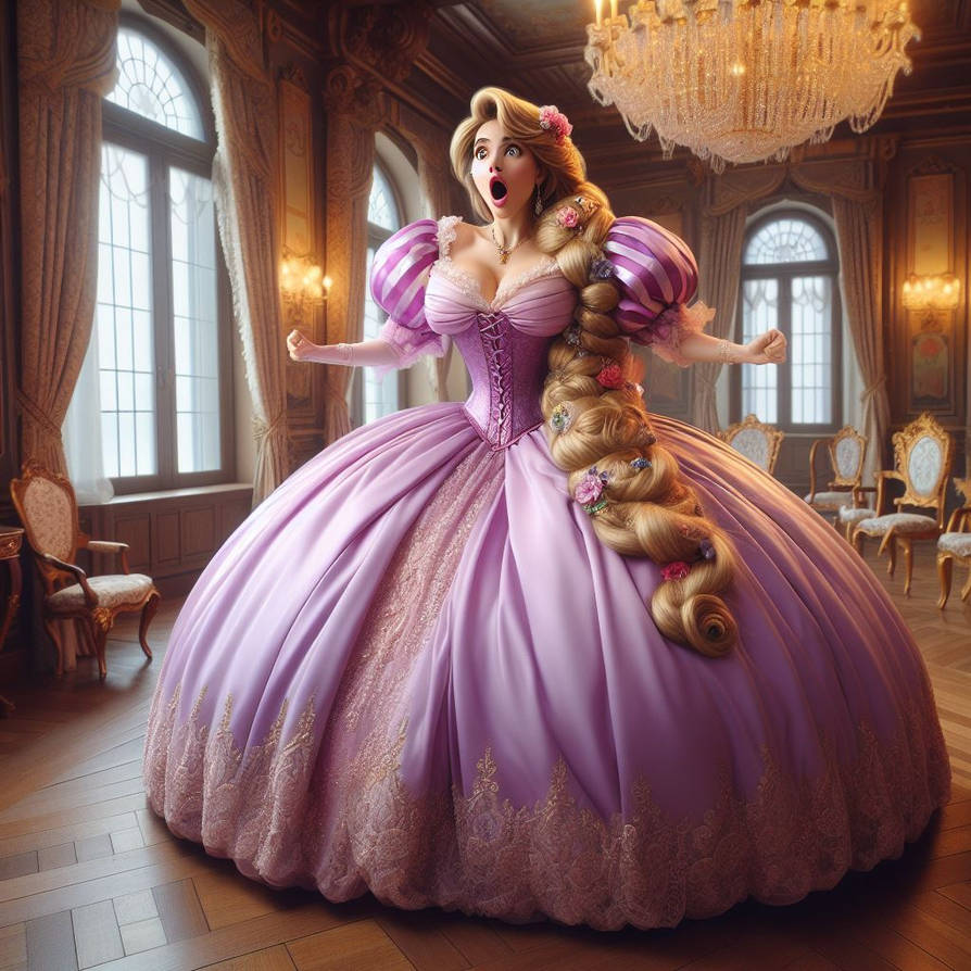 Rapunzel Hugeboob (4) by omaru5562 on DeviantArt