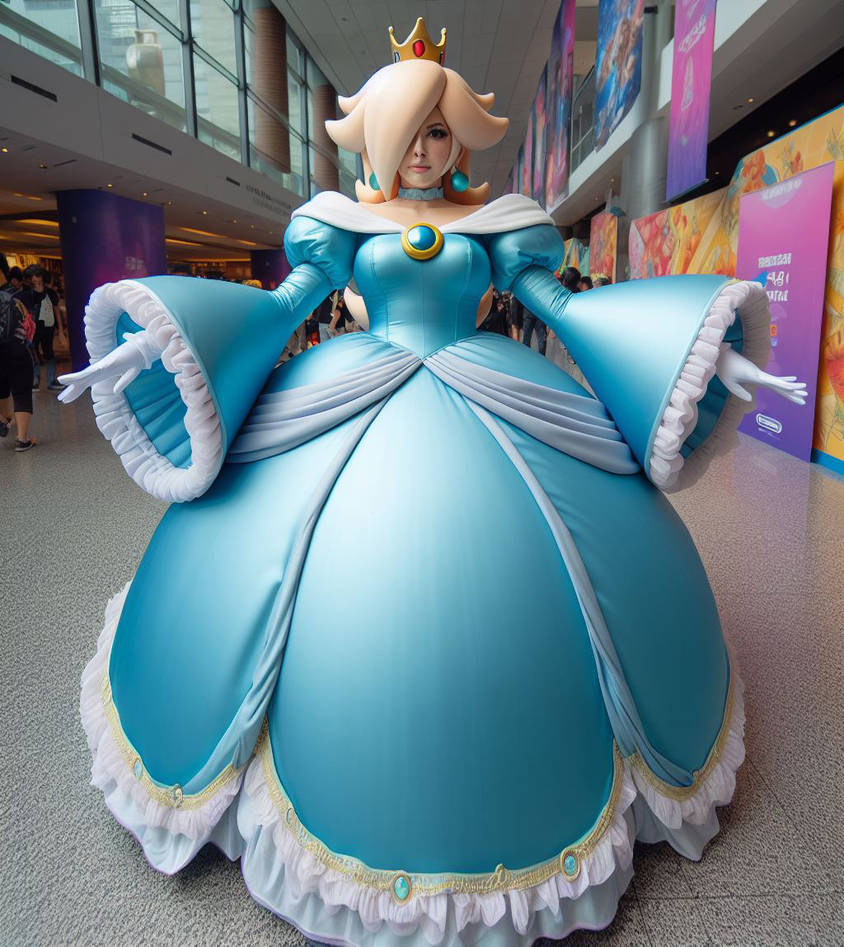 Inflanted Rosalina Inflated (3) by omaru5562 on DeviantArt