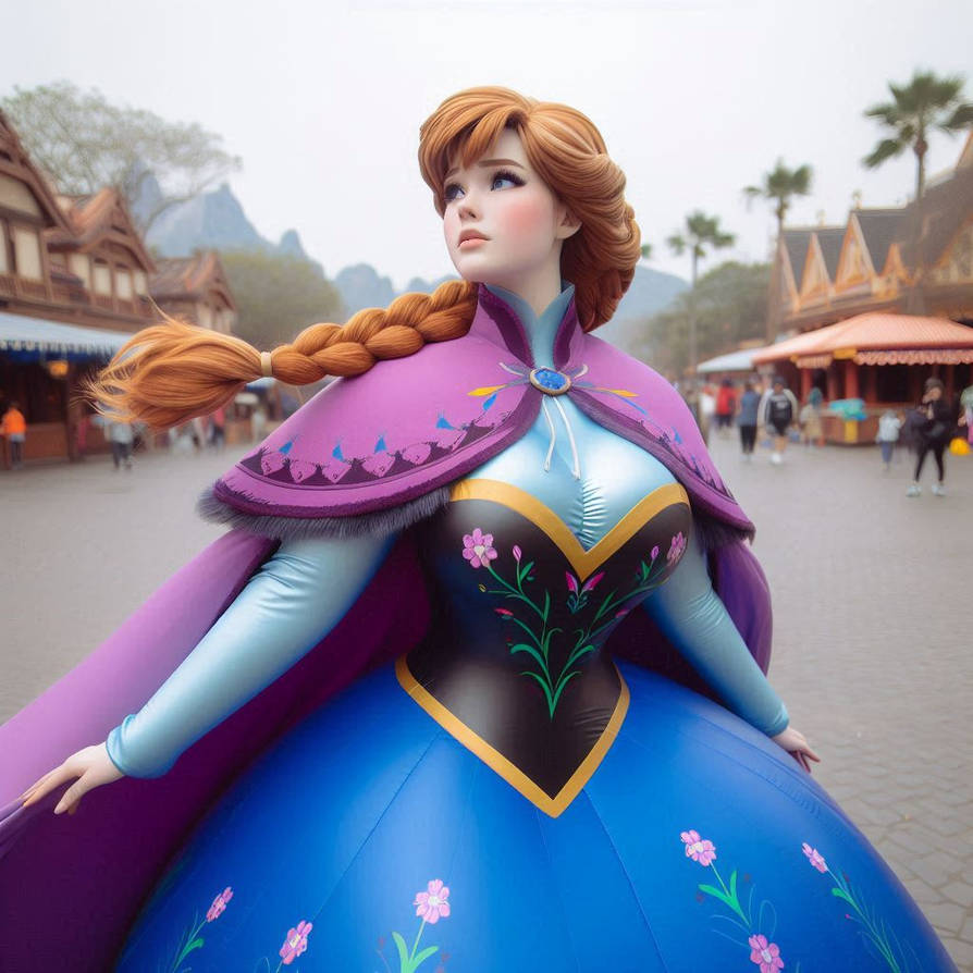 Anna Inflatable Ana Inflatablegown (35) by omaru5562 on DeviantArt