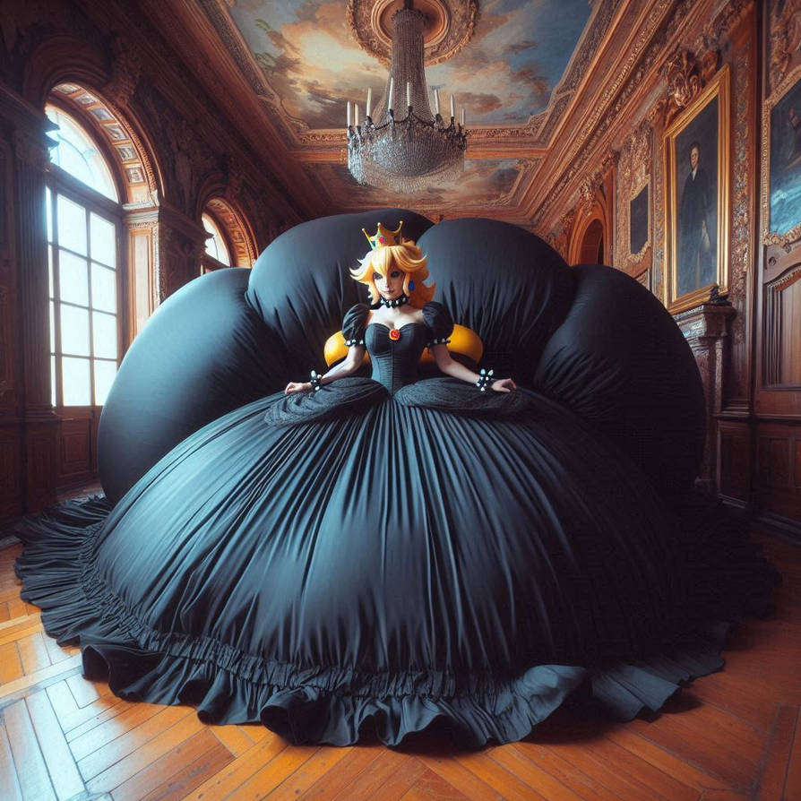 Bowsette Inflate Gown (64) by omaru5562 on DeviantArt