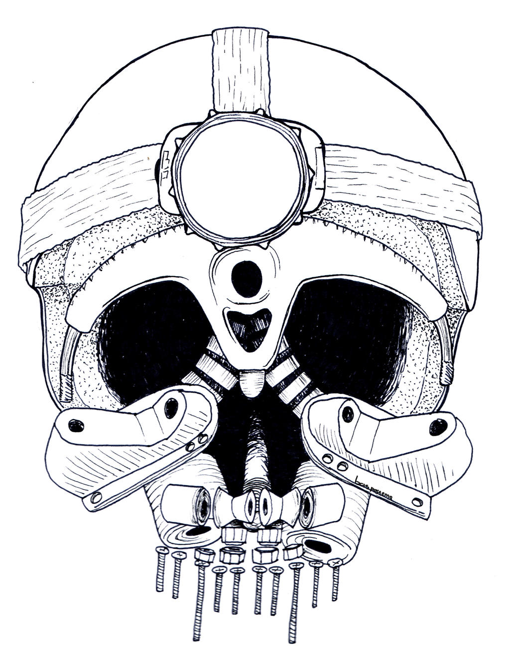 Skate/skull
