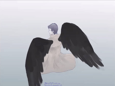 Castiel+Wings (gif)