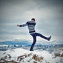 Me Kick Snow