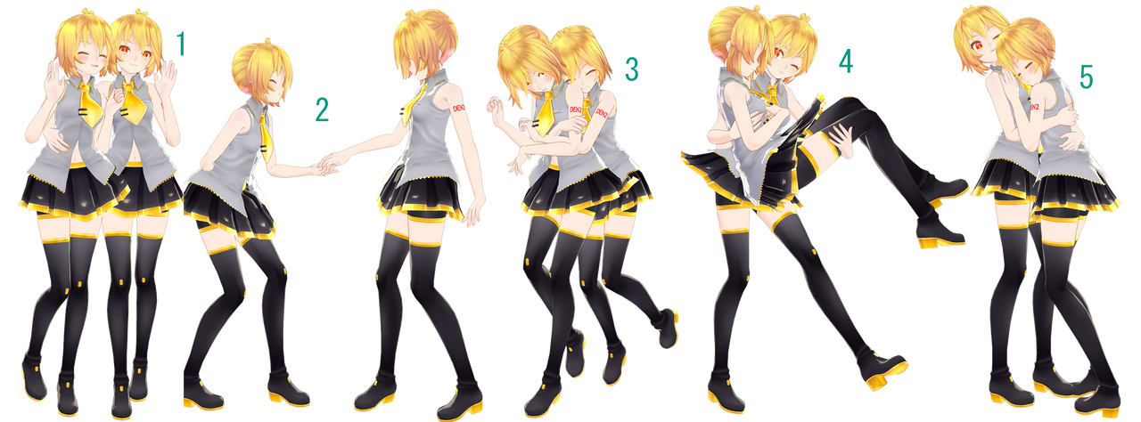 MMD :: Couple Poses Pack :: by MDRMMotions on DeviantArt