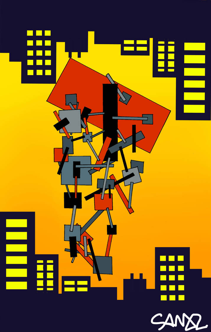 Decomposing Structure by zhanyuhao on DeviantArt