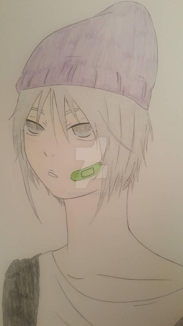 wallpapers Emo Anime Boy With Beanie anime boy wearing a beanie by