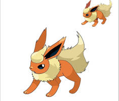 My take on drawing flareons render