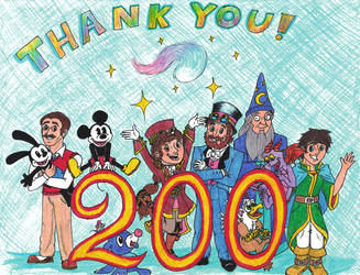 200 Watchers! THANK YOU! by WishExpedition23